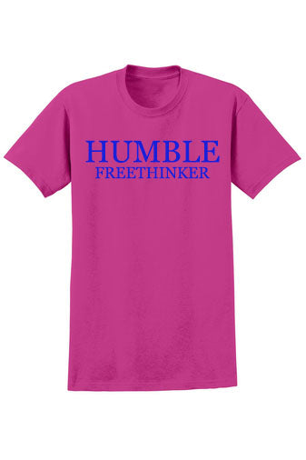 Humble Freethinker T shirt Pink