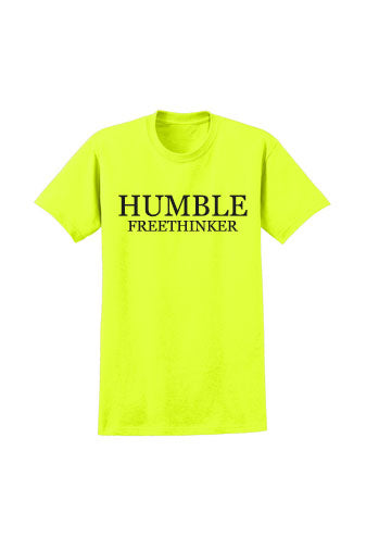 Humble Freethinker T shirt Neon