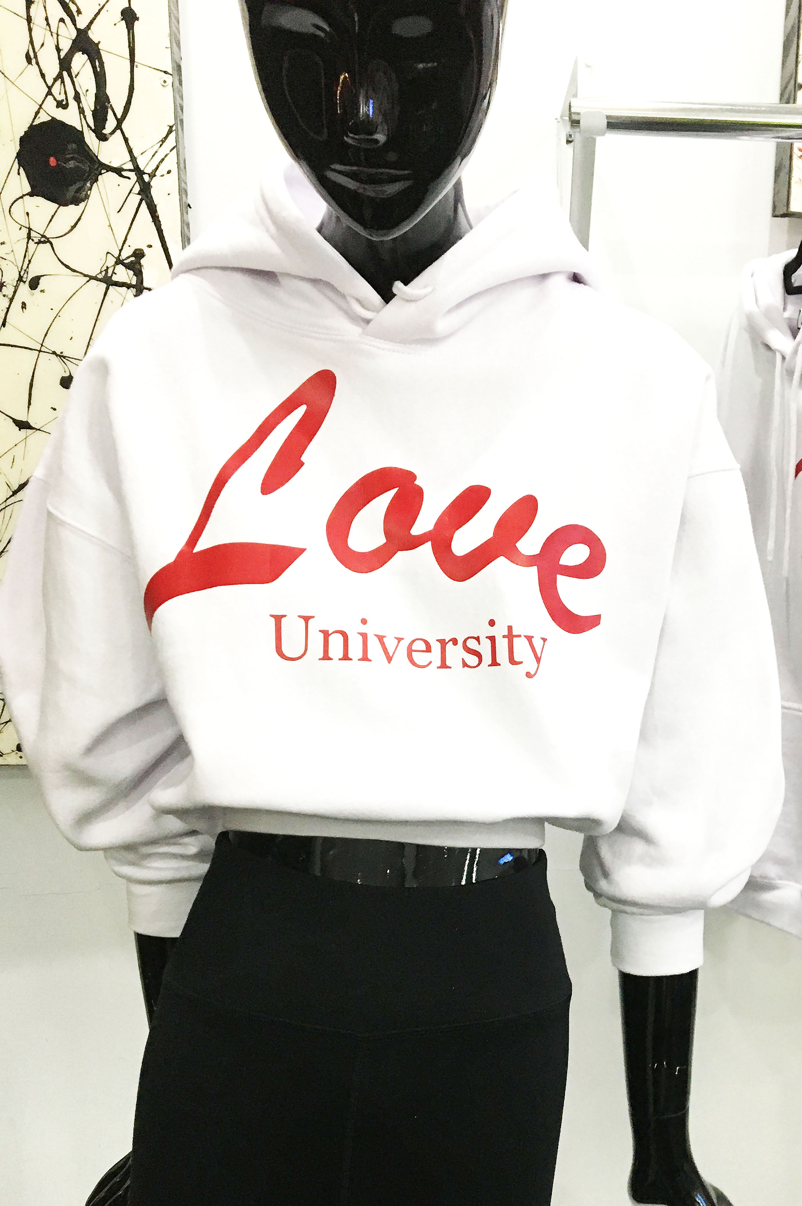 LOve University Double Printed Hoodie – Femme Progressive
