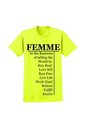 Femme Progressive , Happy Human , Sweatshirt Women , Black , Graphic , cotton , natural , classic , neutral , New York City , NYC , street style , street fashion , neon green 