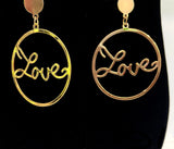 LOVE earrings