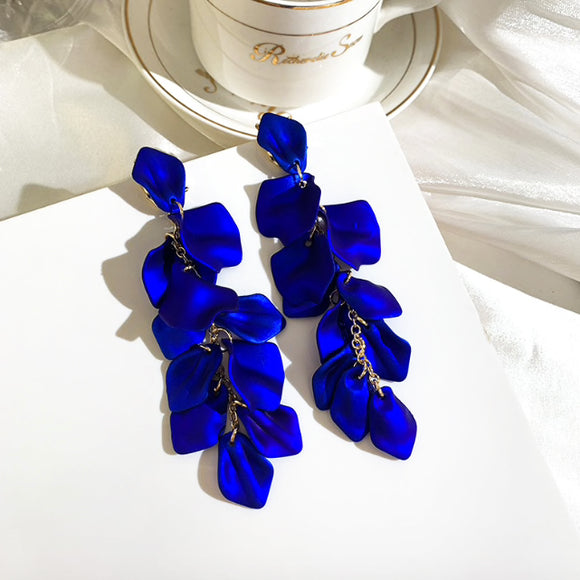 Gotas de pétalos Azul