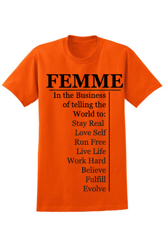 Femme Progressive , Happy Human , Sweatshirt Women , Black , Graphic , cotton , natural , classic , neutral , New York City , NYC , street style , street fashion , orange 