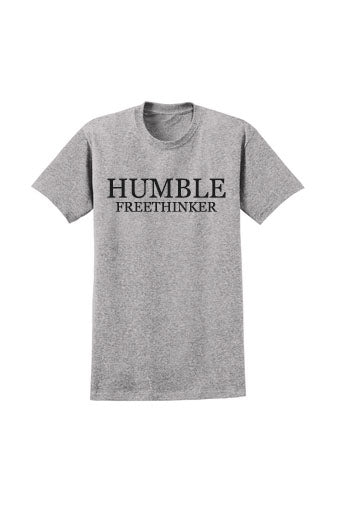 T-shirt Humble Libre-penseur Gris