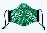 A thing 4 Bandanas Green Mask