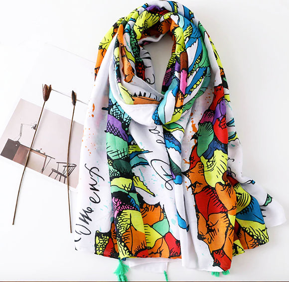 The Tropical Fantasies Scarf