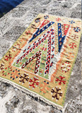 Green Nature Turkish Rug 5.3' by 3.3'