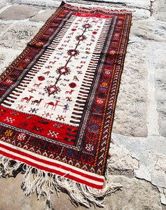 Classic Red Turkish Rug 6.1' by 3'