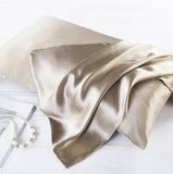 FP Bedding Gold Silk Pillowcase